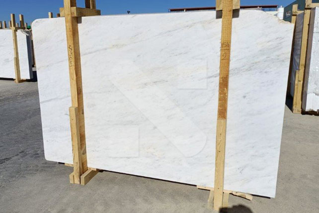 Mugla White marble slabs